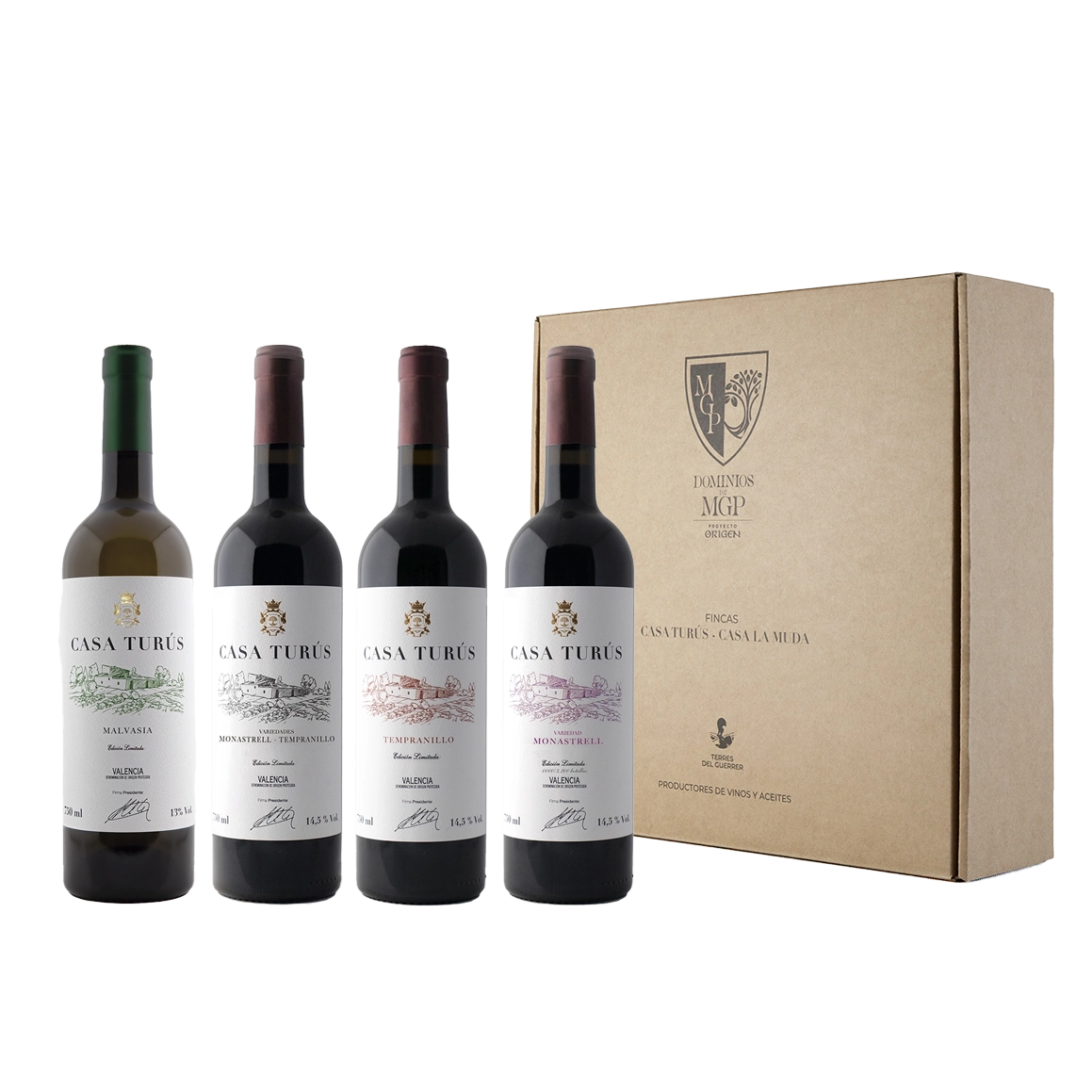 Estuche Vinos de Casa Turús