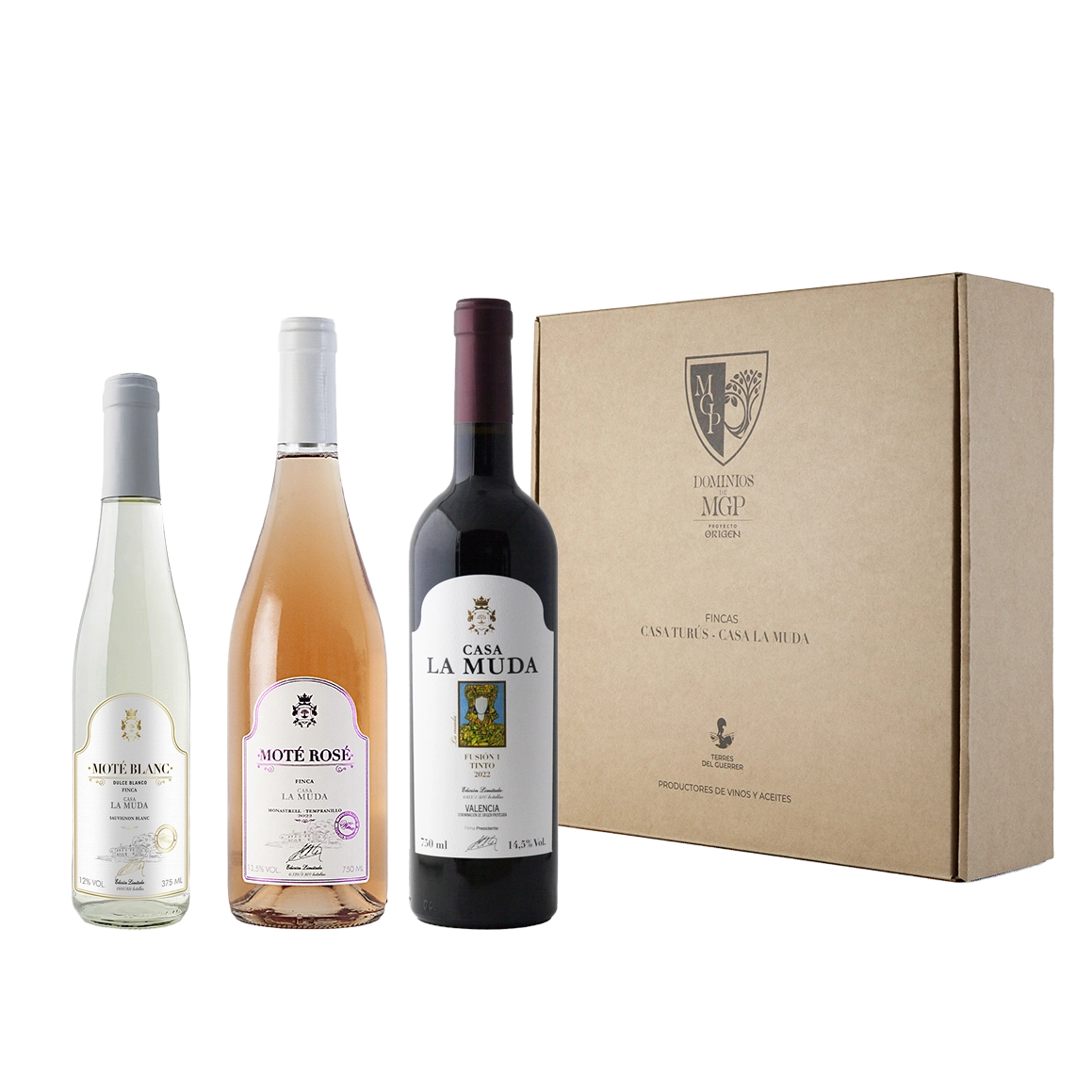 Estuche Vinos de Casa La Muda